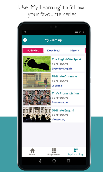 BBC Learning English - عکس برنامه موبایلی اندروید