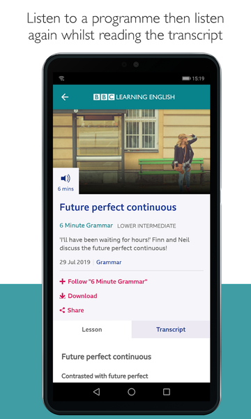 BBC Learning English - Image screenshot of android app