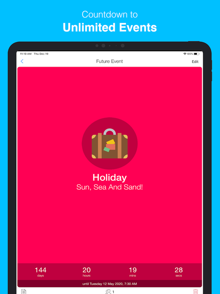 Countdown: Event Countdown - Image screenshot of android app