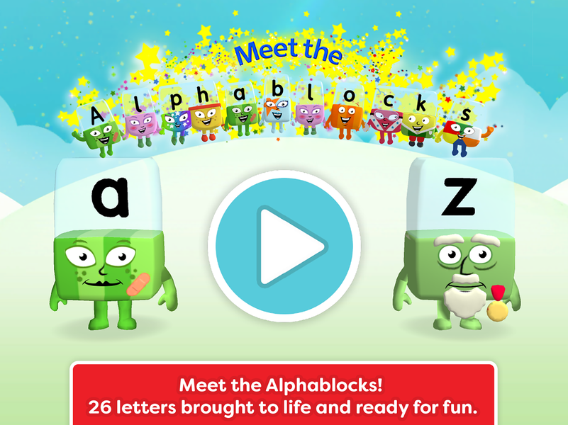 Meet the Alphablocks! - عکس بازی موبایلی اندروید