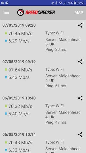 SpeedChecker Speed Test - Image screenshot of android app