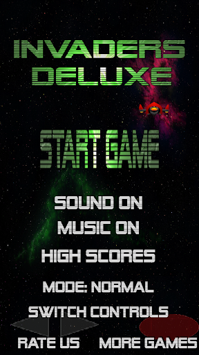 Invaders Deluxe - Gameplay image of android game