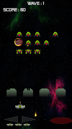 Invaders Deluxe - Gameplay image of android game