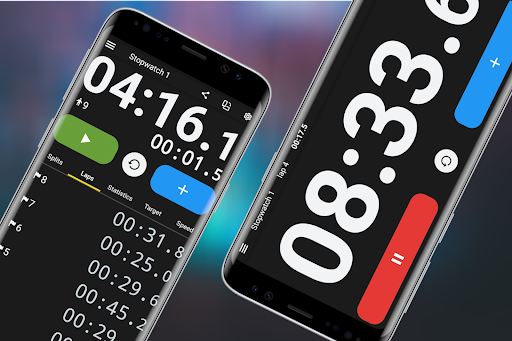 Stopwatch X: Sports Lap Timer - عکس برنامه موبایلی اندروید