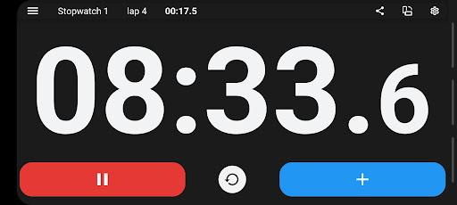 Stopwatch X: Sports Lap Timer - عکس برنامه موبایلی اندروید