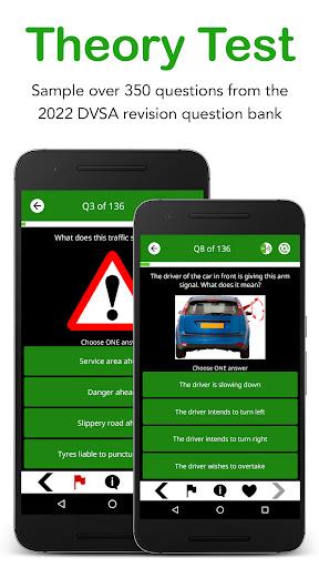 Theory Test ۴ in ۱ UK Lite - عکس برنامه موبایلی اندروید