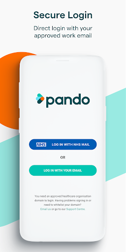 Pando - Connecting Healthcare - Image screenshot of android app
