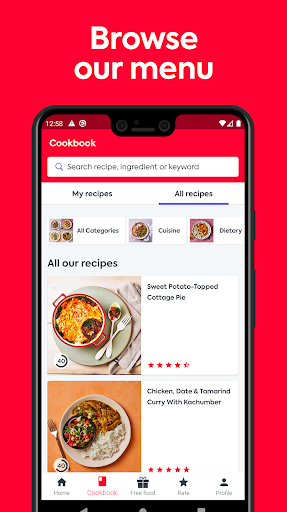 Gousto - عکس برنامه موبایلی اندروید
