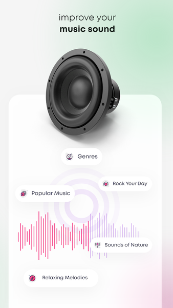 Volume Booster, Extra Sound - عکس برنامه موبایلی اندروید