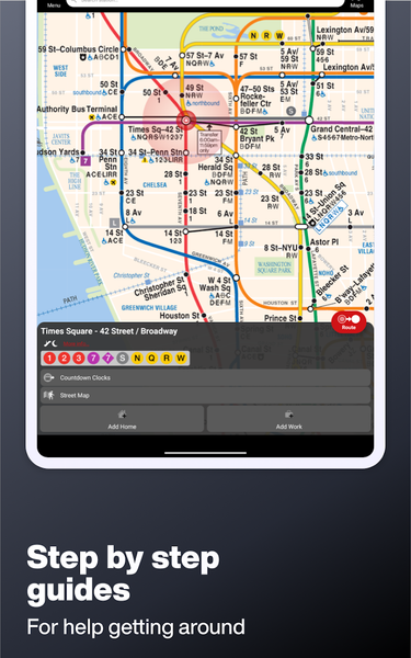 New York Subway MTA Map NYC - Image screenshot of android app