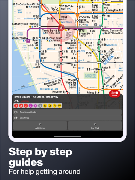 New York Subway MTA Map NYC - Image screenshot of android app