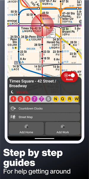New York Subway MTA Map NYC - Image screenshot of android app