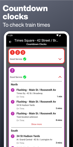 New York Subway MTA Map NYC - Image screenshot of android app