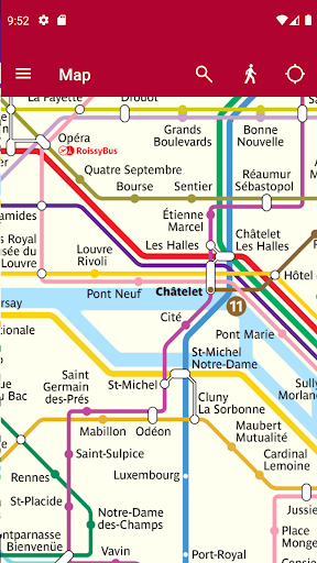 Paris Metro – Map and Routes - عکس برنامه موبایلی اندروید
