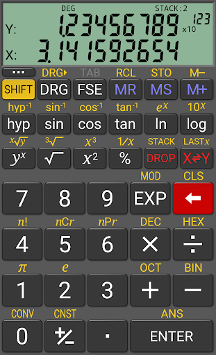 RealCalc Scientific Calculator - عکس برنامه موبایلی اندروید