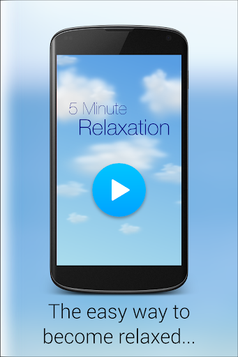 5 Minute Relaxation - Quick Guided meditation - Image screenshot of android app