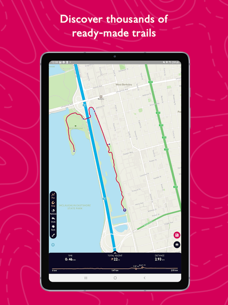 OS Maps: Walk, Hike, Run, Bike - عکس برنامه موبایلی اندروید