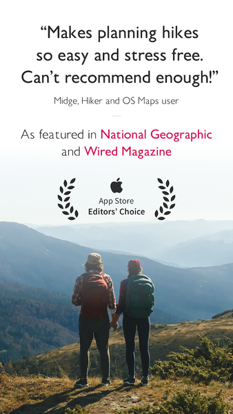 OS Maps: Walk, Hike, Run, Bike - عکس برنامه موبایلی اندروید