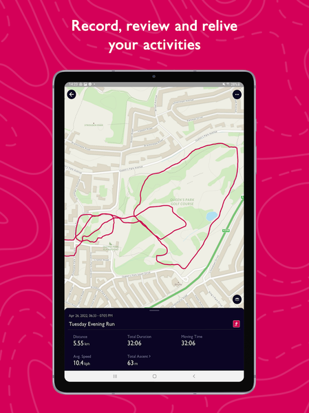 OS Maps: Walk, Hike, Run, Bike - عکس برنامه موبایلی اندروید