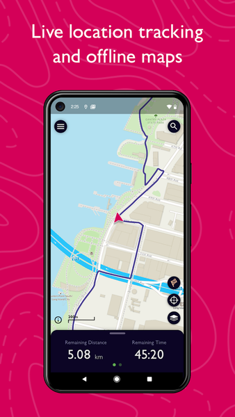 OS Maps: Walk, Hike, Run, Bike - عکس برنامه موبایلی اندروید