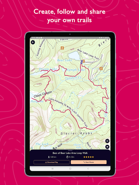 OS Maps: Walk, Hike, Run, Bike - عکس برنامه موبایلی اندروید
