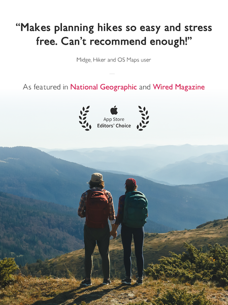 OS Maps: Walk, Hike, Run, Bike - عکس برنامه موبایلی اندروید