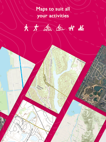 OS Maps: Walk, Hike, Run, Bike - عکس برنامه موبایلی اندروید