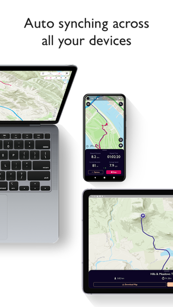 OS Maps: Walk, Hike, Run, Bike - عکس برنامه موبایلی اندروید