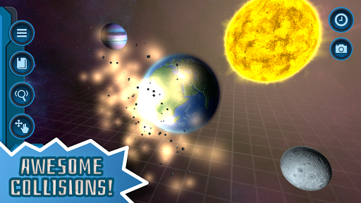 Pocket Galaxy - Space Sandbox - Gameplay image of android game