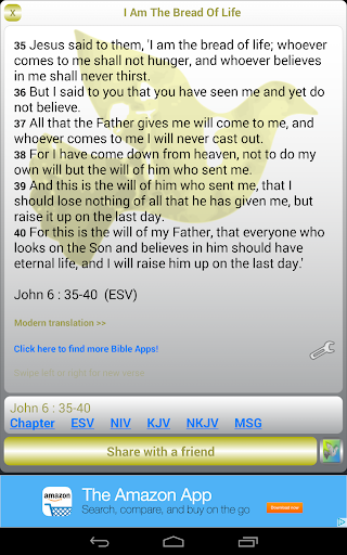 Words of Jesus Each Day - Image screenshot of android app