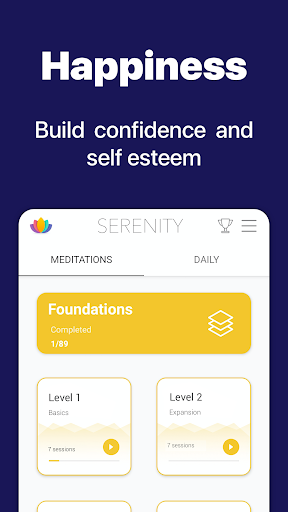 Serenity: Guided Meditation - عکس برنامه موبایلی اندروید