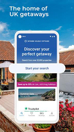 Sykes Holiday Cottages UK - Image screenshot of android app