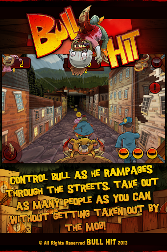 BullHit - Gameplay image of android game