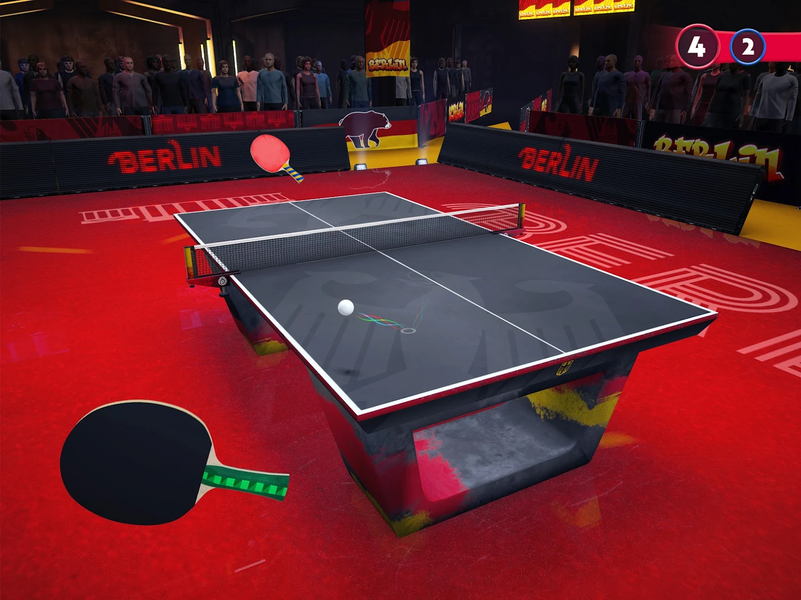 Ping Pong Fury - Gameplay image of android game