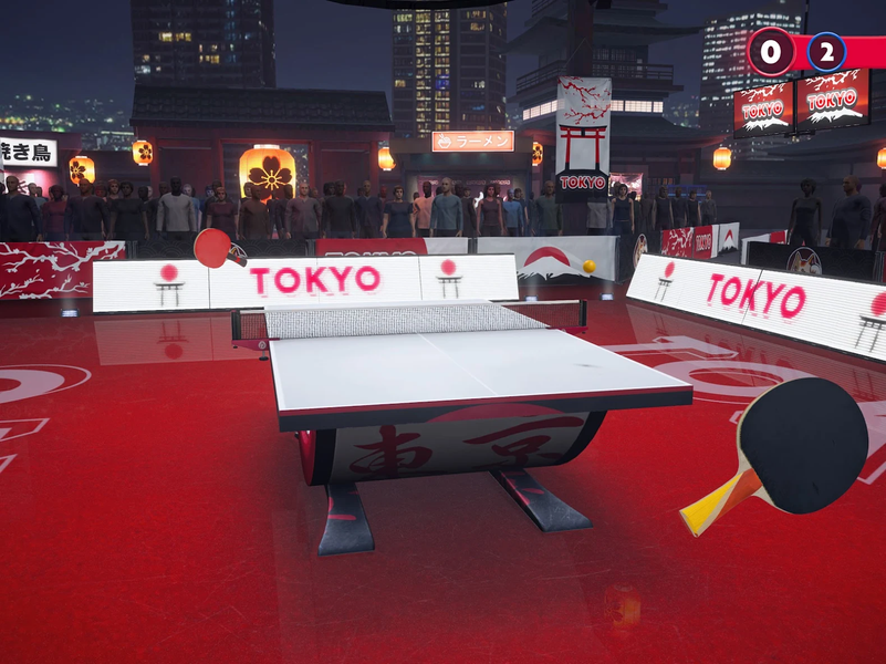 Ping Pong Fury - Gameplay image of android game