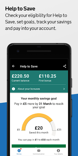 HMRC - Image screenshot of android app