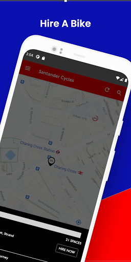 Santander Cycles - Image screenshot of android app