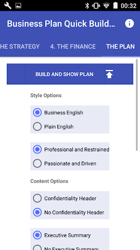 Business Plan Quick Builder - عکس برنامه موبایلی اندروید