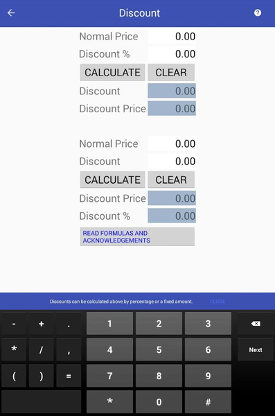 Quick Business Calculator - عکس برنامه موبایلی اندروید