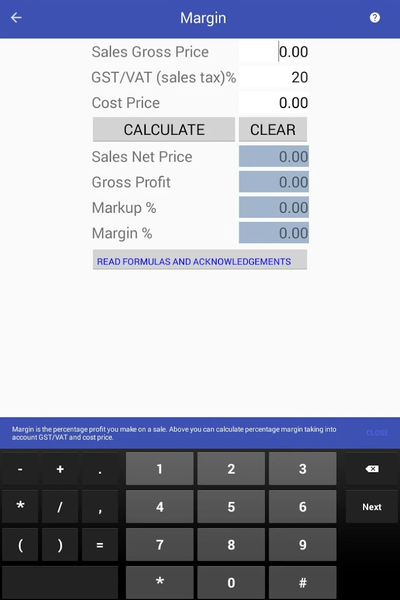 Quick Business Calculator - عکس برنامه موبایلی اندروید