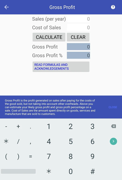 Quick Business Calculator - عکس برنامه موبایلی اندروید