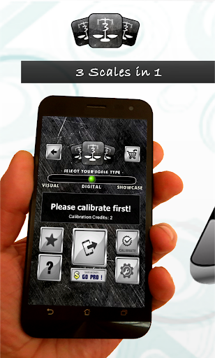 3 Grams Digital Scales App - Image screenshot of android app
