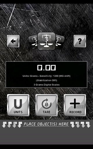 ۳ Grams Free Digital Scales App & Weight Converter - عکس برنامه موبایلی اندروید