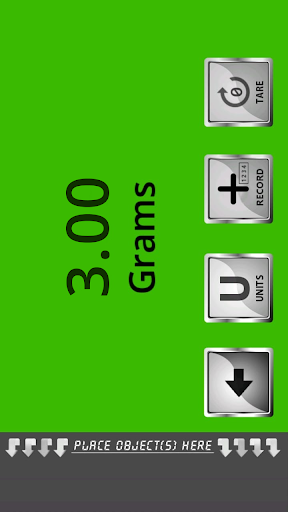 ۳ Grams Free Digital Scales App & Weight Converter - عکس برنامه موبایلی اندروید