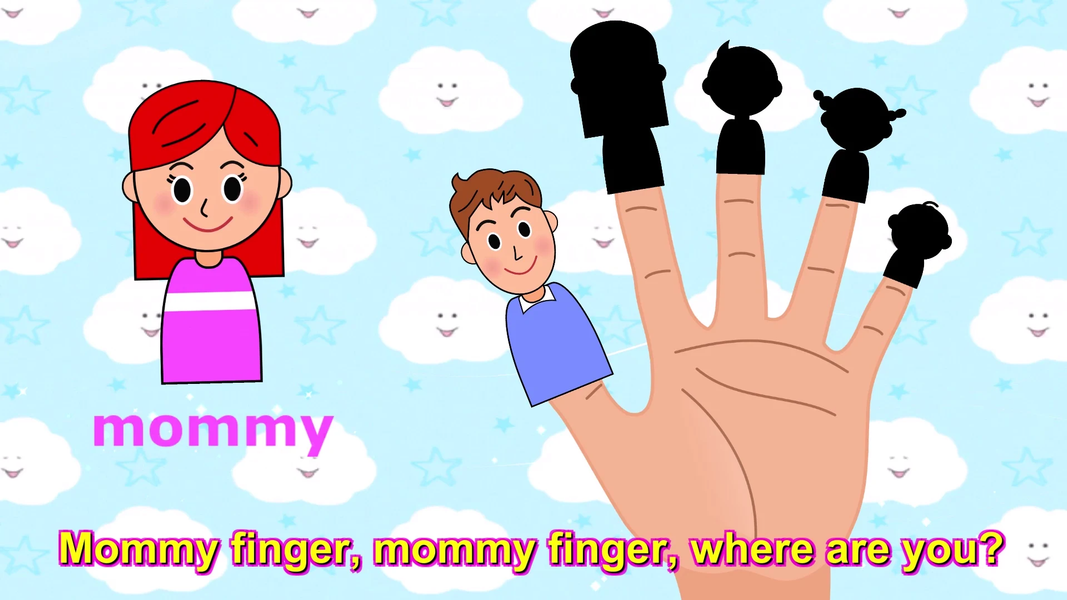 Finger Family Games and Rhymes - Gameplay image of android game