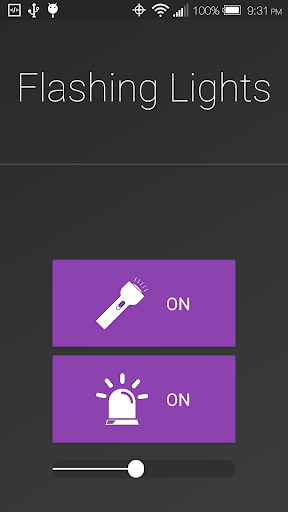 Flashing Lights - Image screenshot of android app