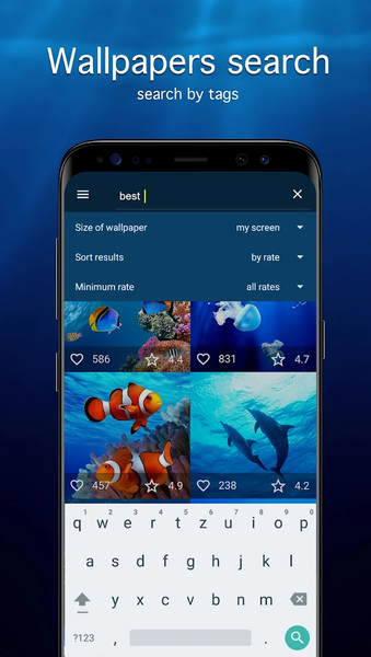 Underwater Wallpapers ۴K - عکس برنامه موبایلی اندروید