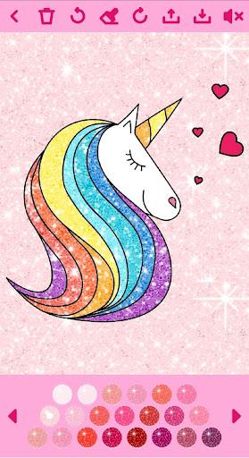 Unicorn Coloring Book - عکس بازی موبایلی اندروید