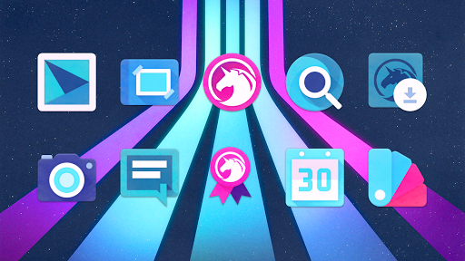 Unicorn Icon Pack - Image screenshot of android app