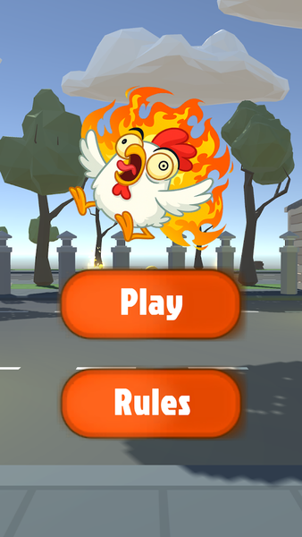 Chicken Flame Road Quest - عکس بازی موبایلی اندروید